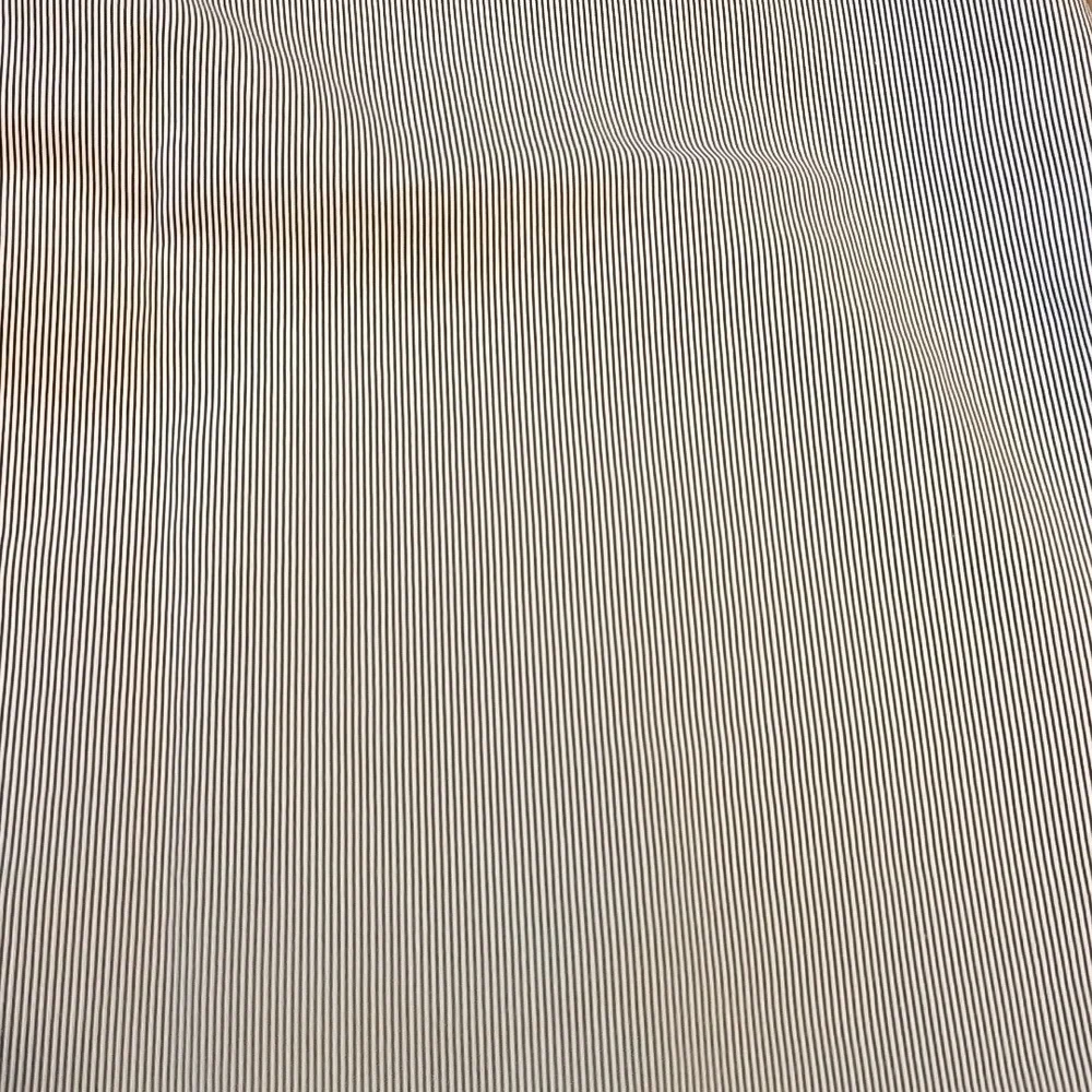 Christopher & Banks Skirt Pin Stripe Gray White Size 4